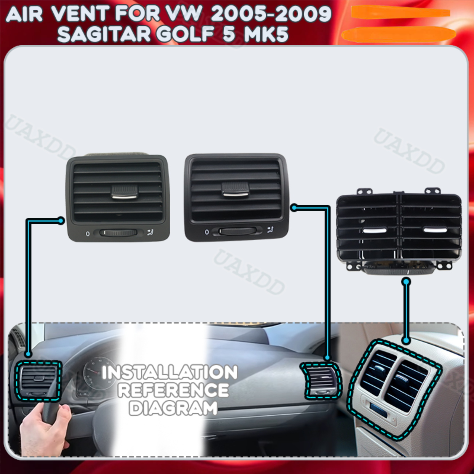 Golf Equipment Outlet - Parts Vent Car for VW 2005-2009