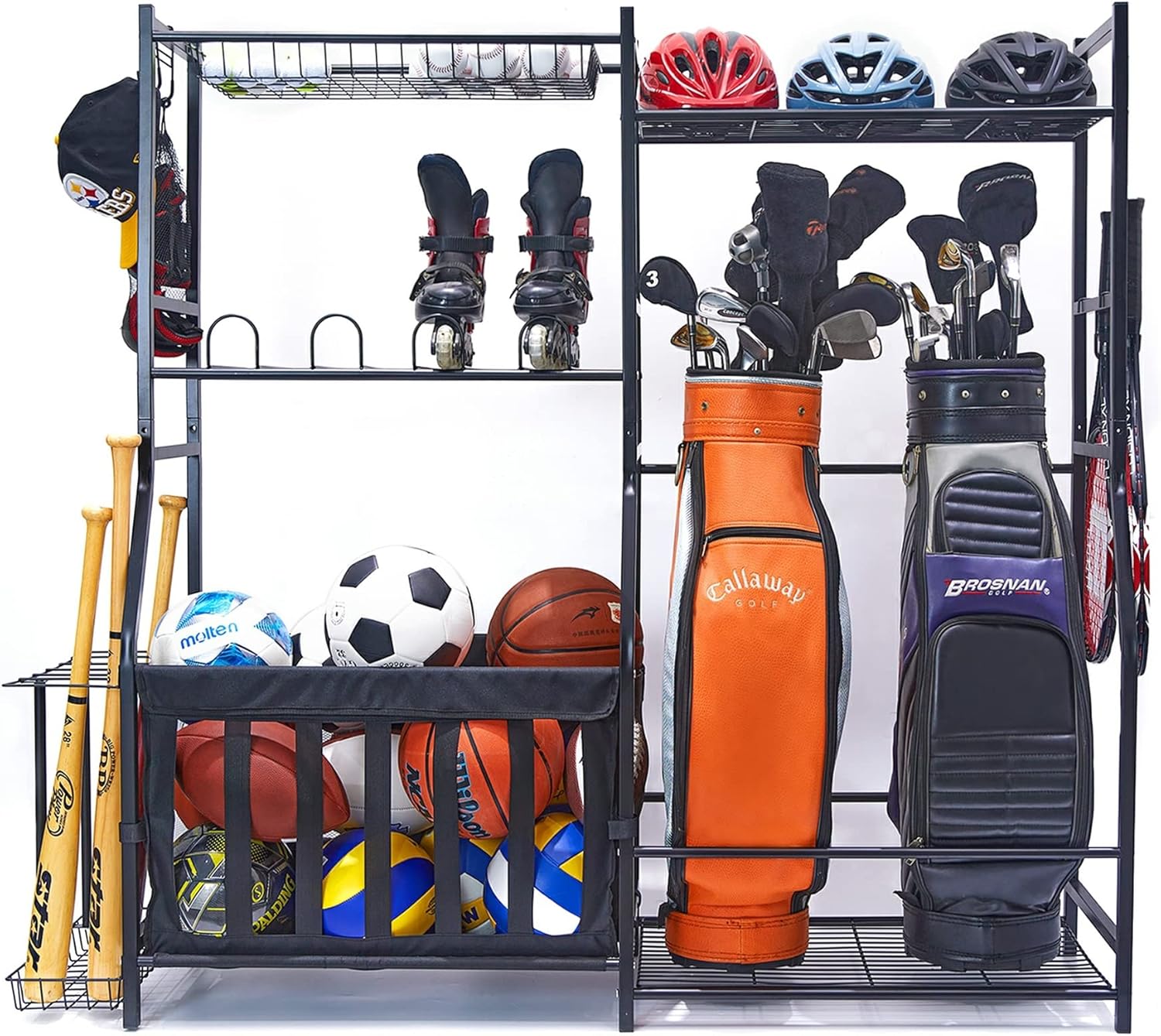 Golf Equipment Garage Storage - Garage Sports Equipment Storage Rack Golf
