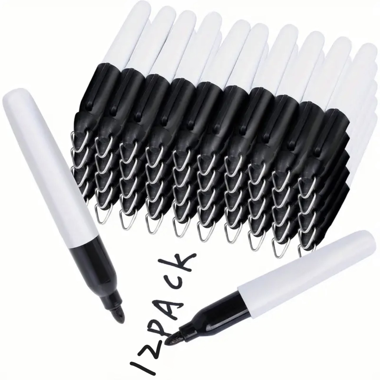 Ball Marker Set - 12pcs Golf Marking Pen Mini Permanent