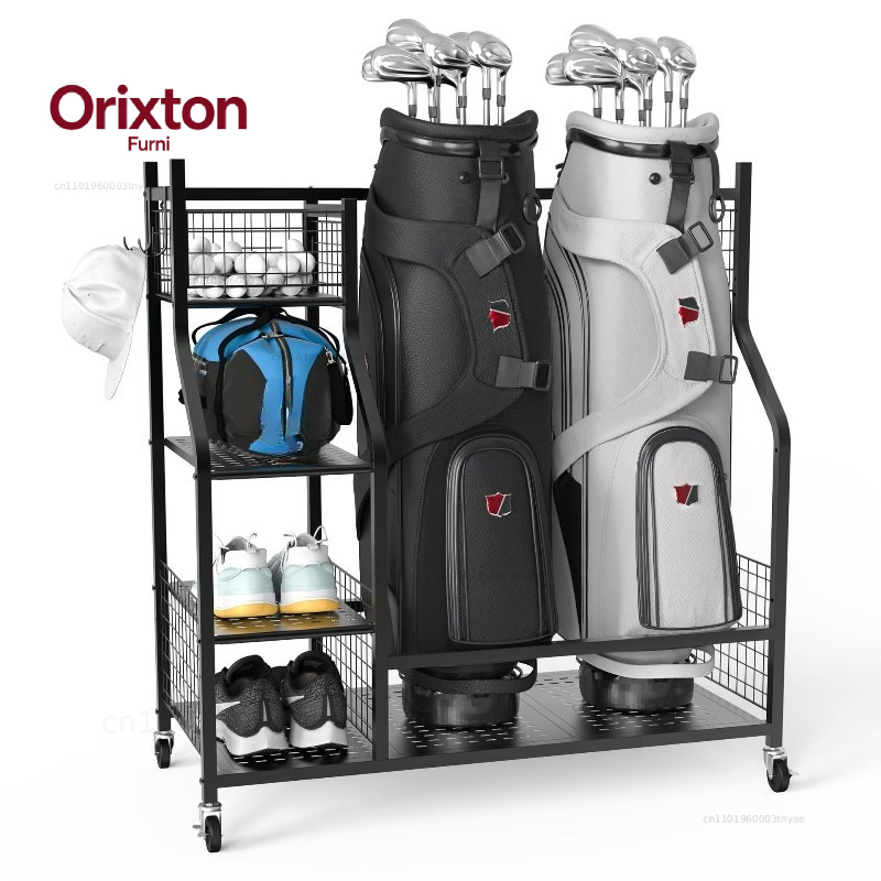 Golf Bag Storage Rack, Club Di - Golf Equipment Garage Storage review and price