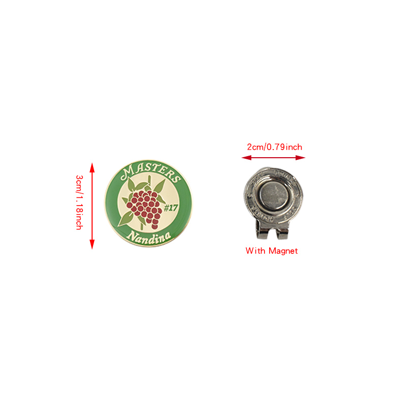 6 Pcs/Set Golf Ball Marker Hat - Ball Marker Set review and price