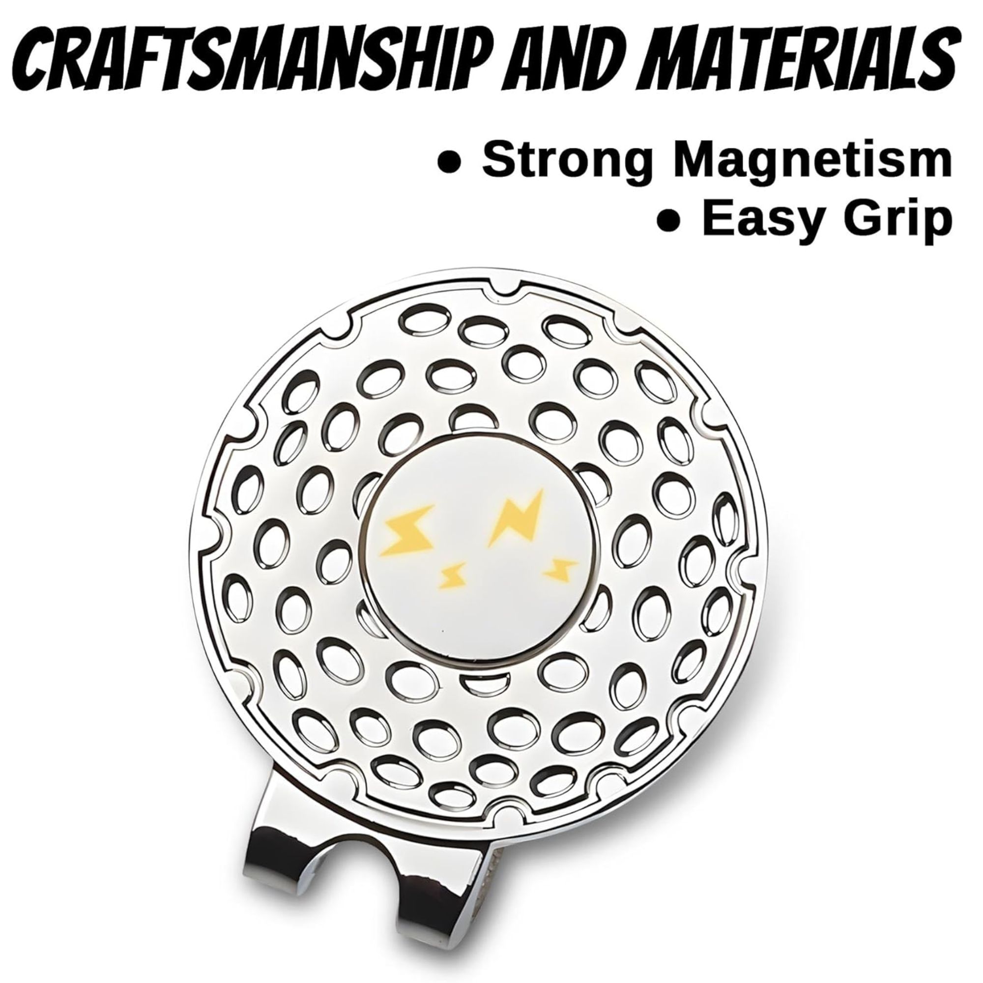 4-pack Golf Cap Clips - Zinc A - Ball Marker Set review and price