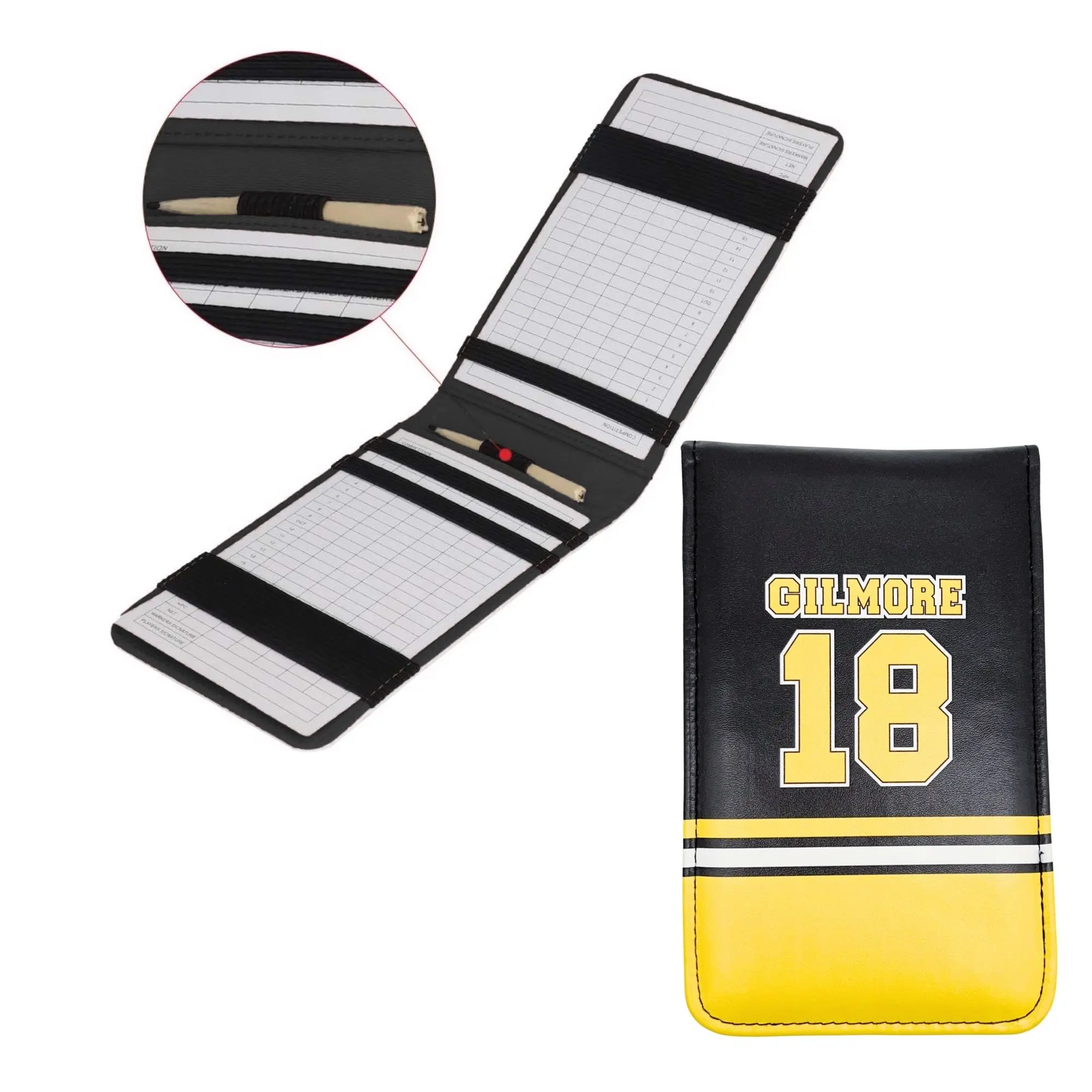 Golf Scorecard Yardage Book Ho - Ball Marker Set review and price
