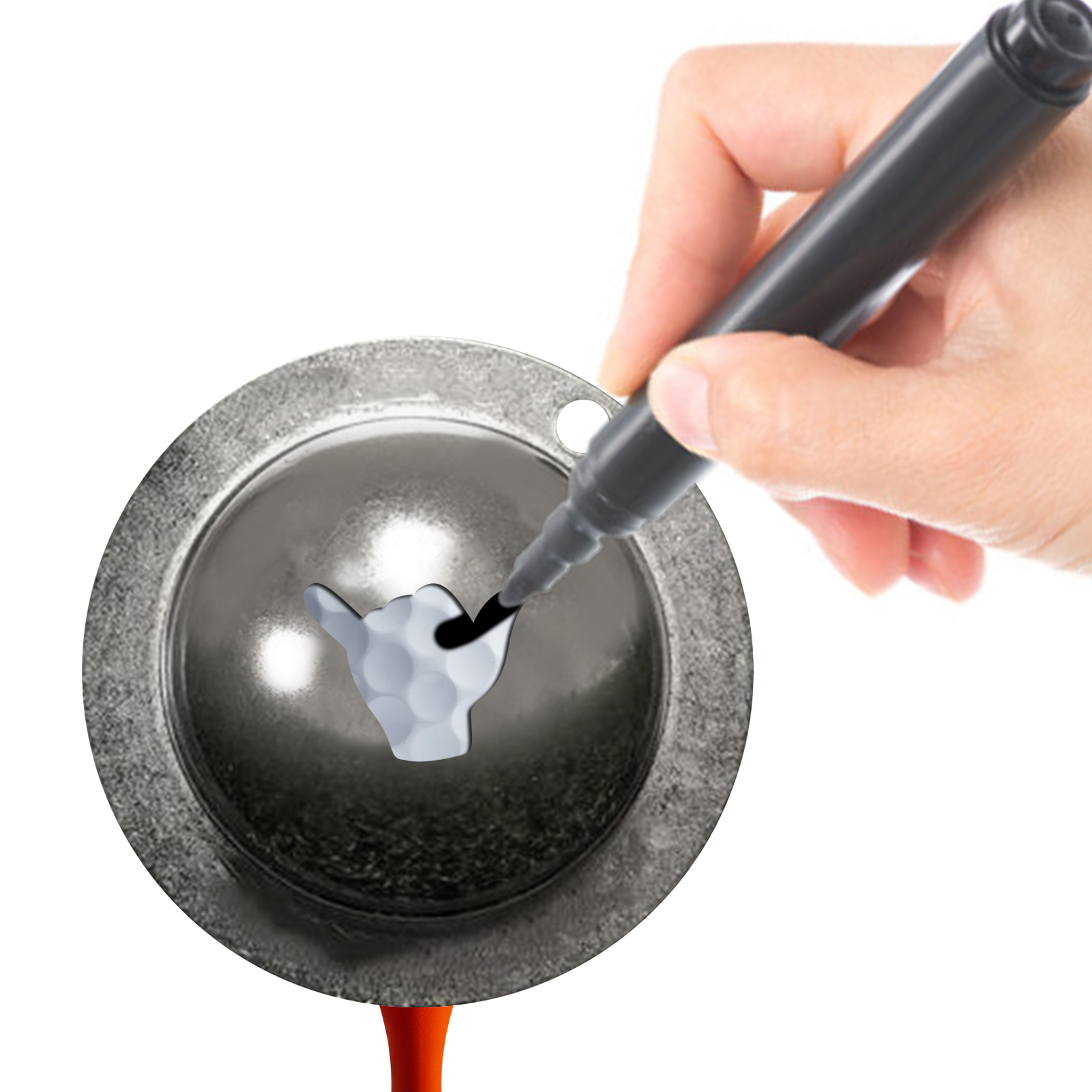 Portable Durable 1Pcs Golf Bal - Ball Marker Set review and price