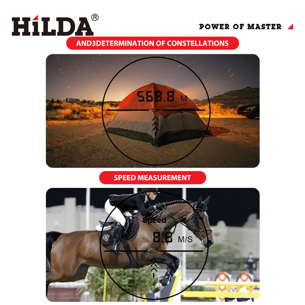 HILDA 800M Golf Laser Rangefin - Rangefinder Laser Golf review and price