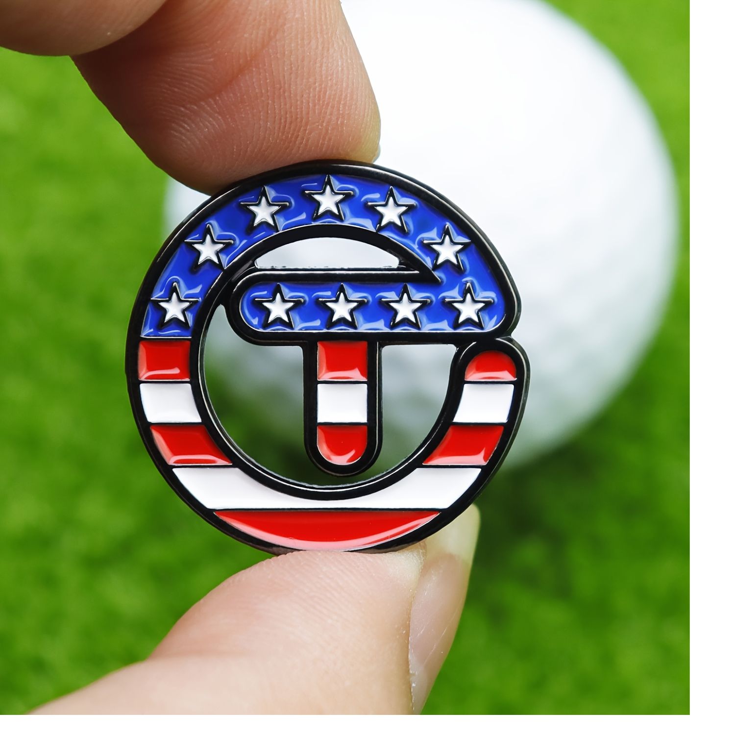 USA Themed Stars Stripes Golf  - Ball Marker Set review and price