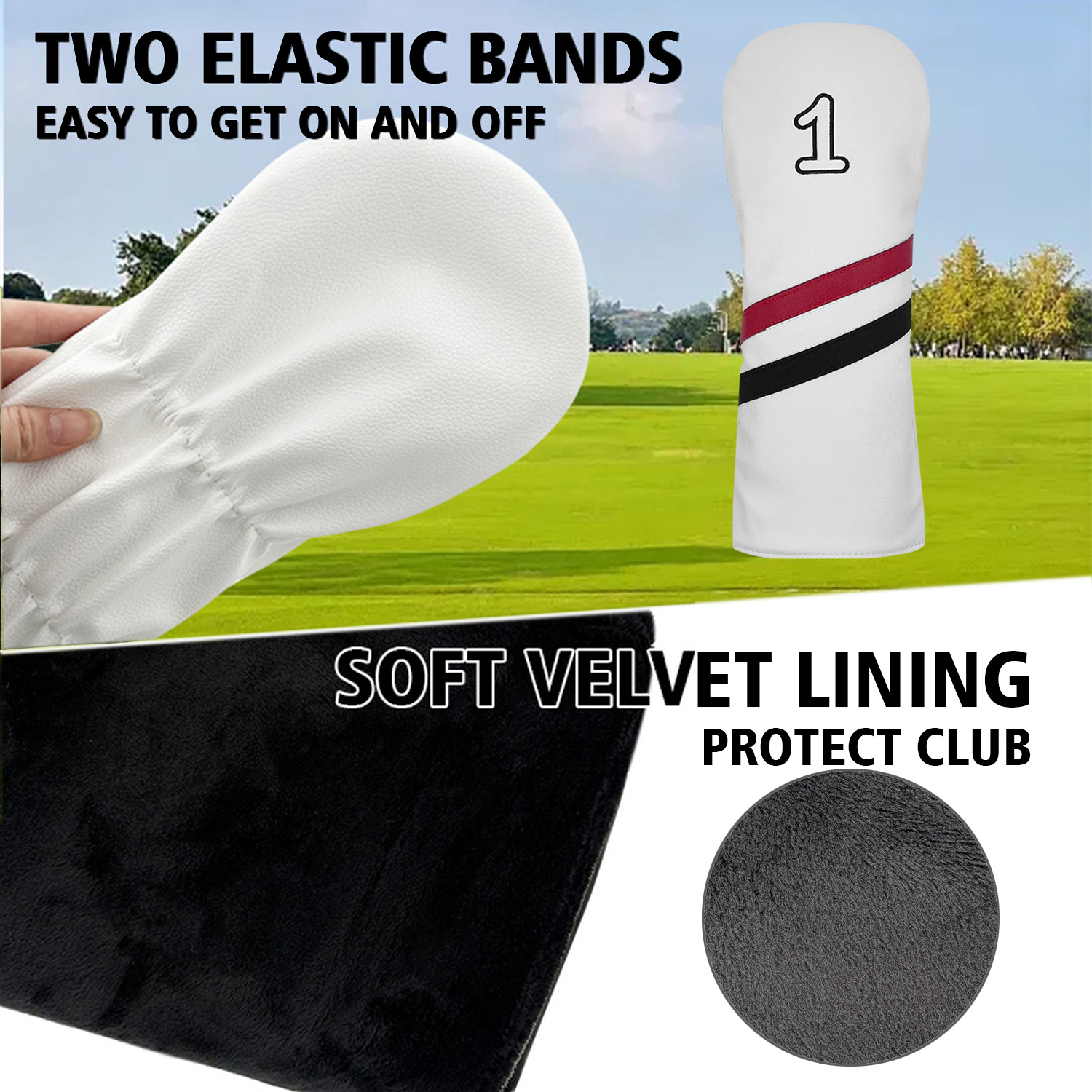Golf Club #1 #3 #5 #U Wood Hea - Golf Equipment Cabinet review and price