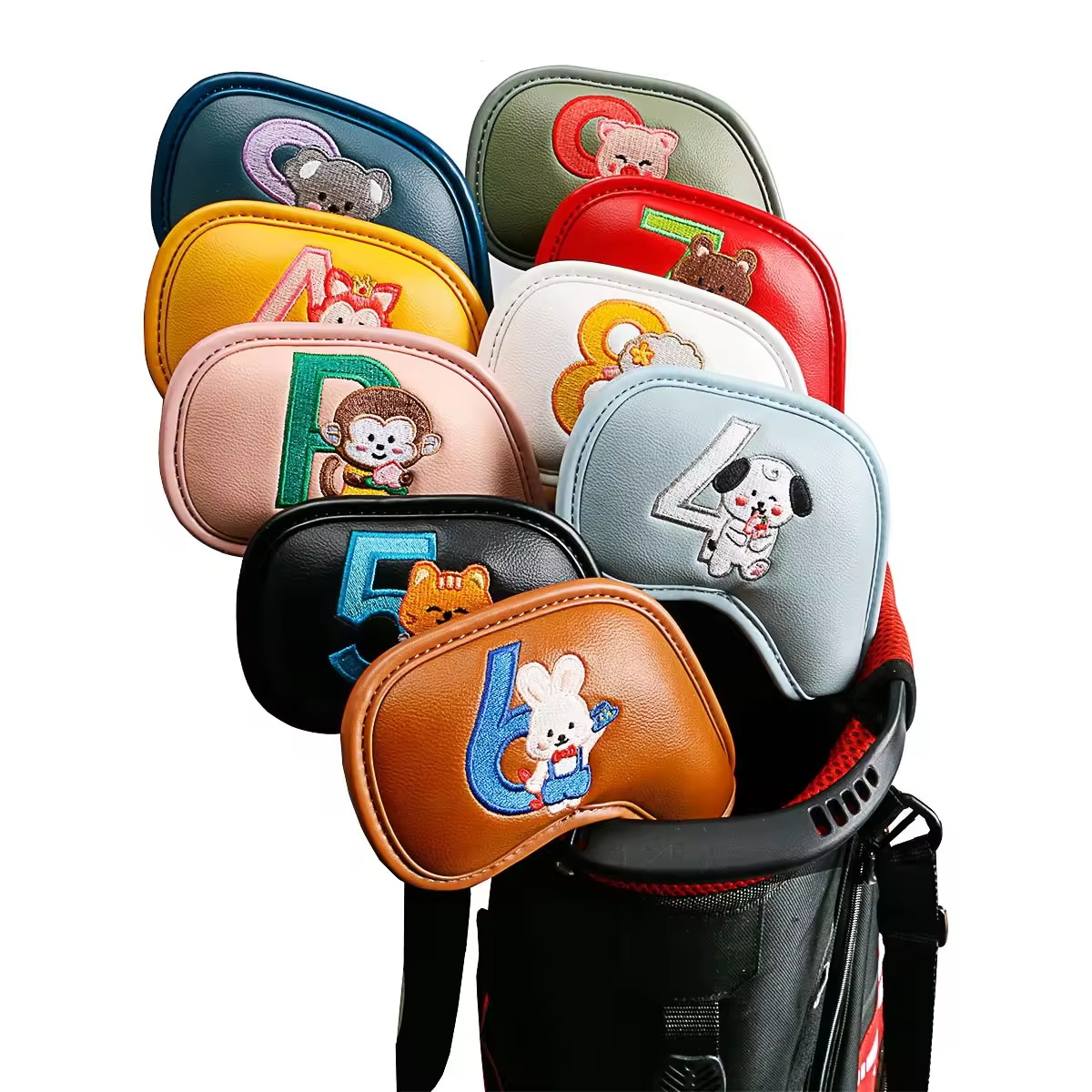 9Pcs Cute Cartoon Animal Golf  - Golf Equipment Cabinet review and price