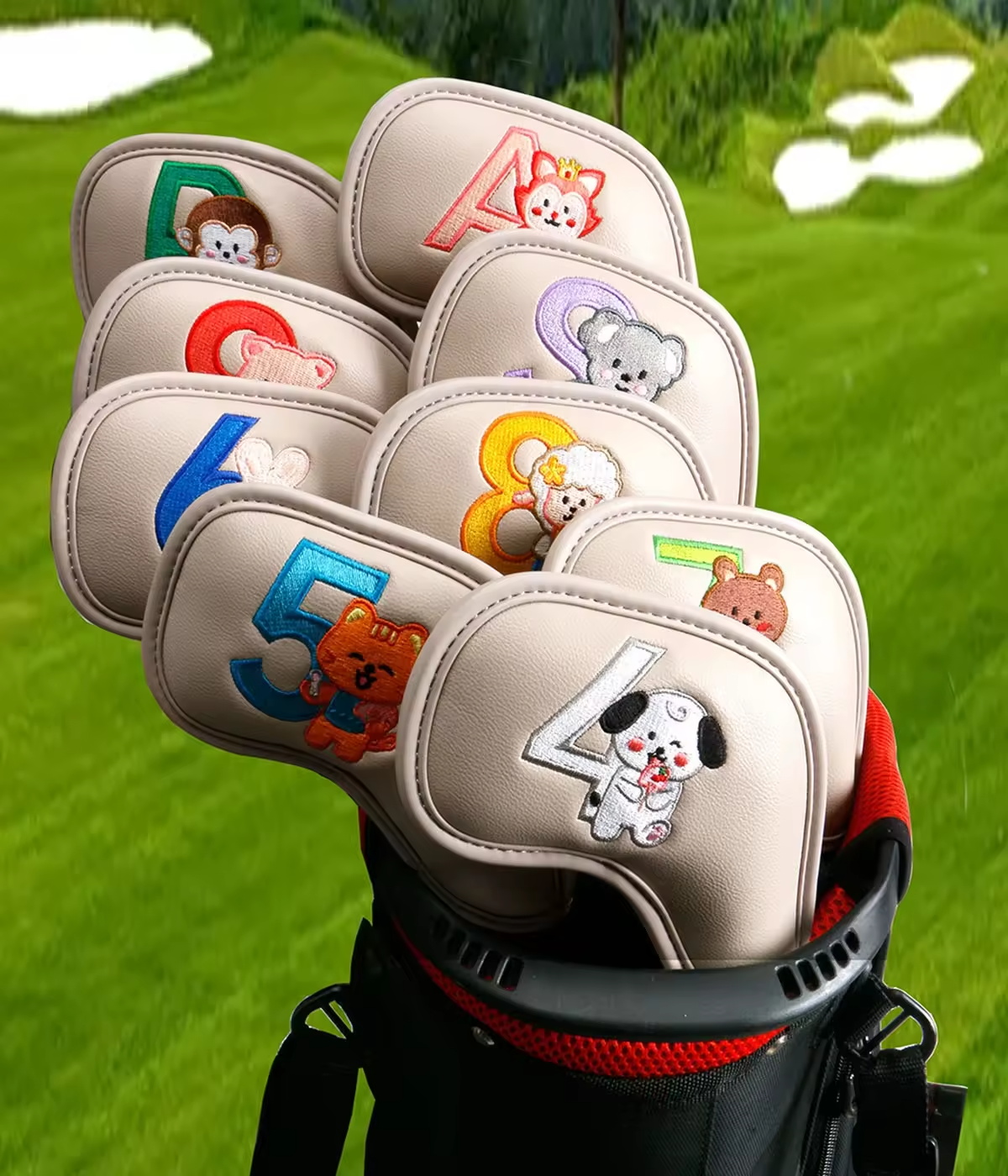 9Pcs Cute Cartoon Animal Golf  - Golf Equipment Cabinet review and price