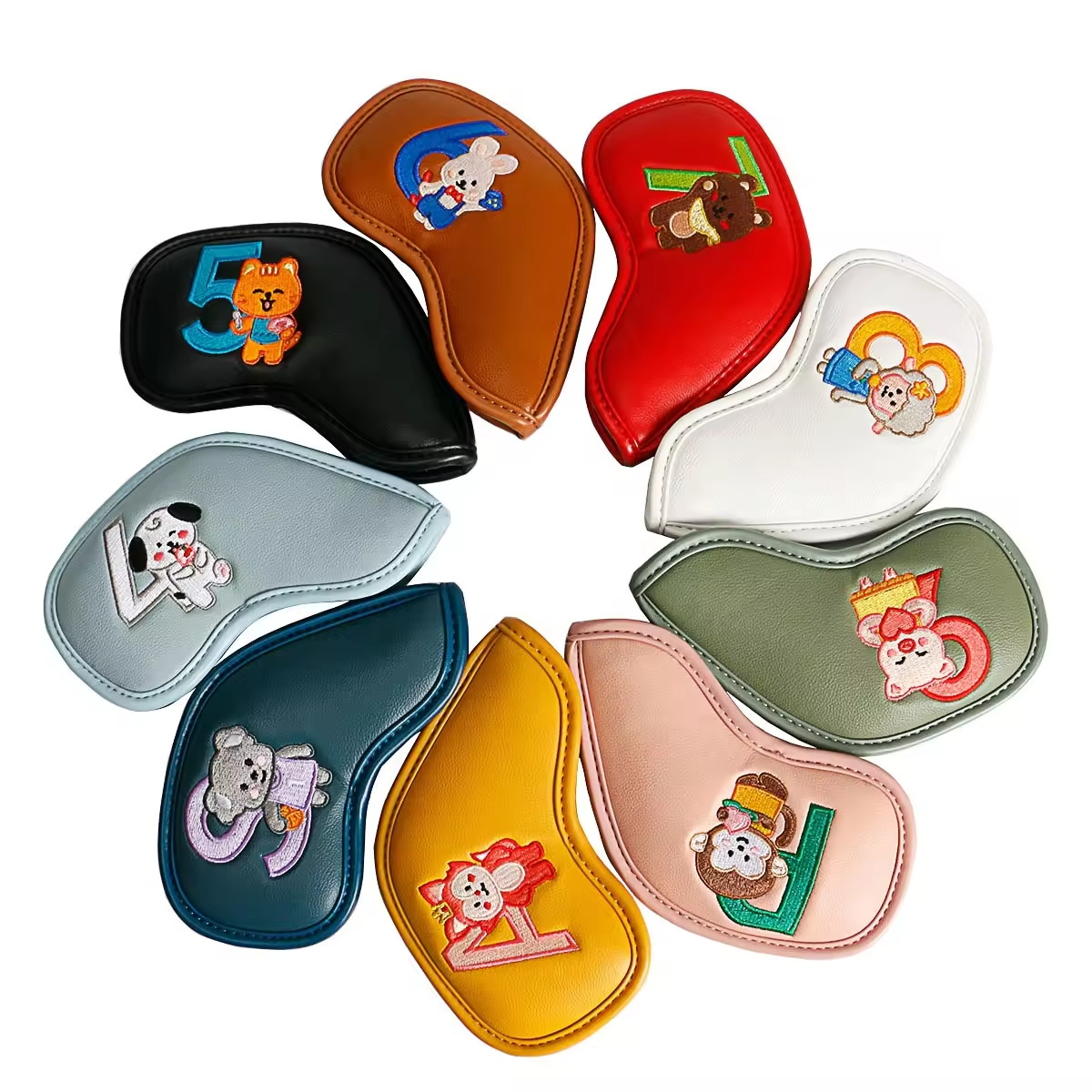 9Pcs Cute Cartoon Animal Golf  - Golf Equipment Cabinet review and price