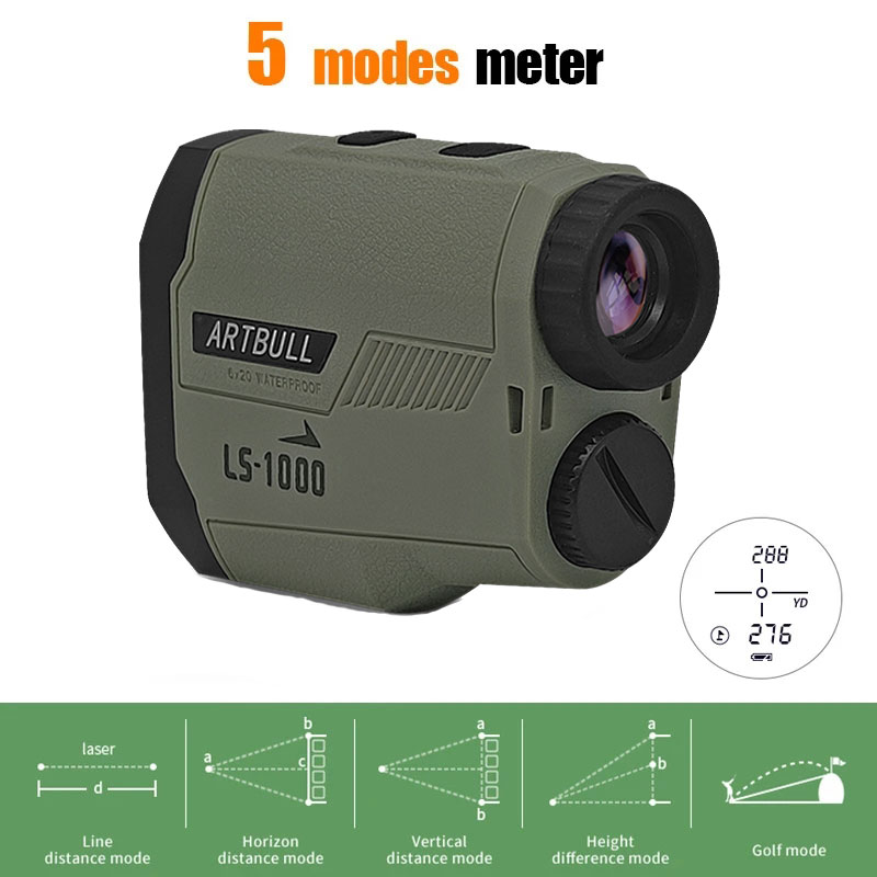 ARTBULL Laser Rangefinder Hunt - Rangefinder Laser Golf review and price