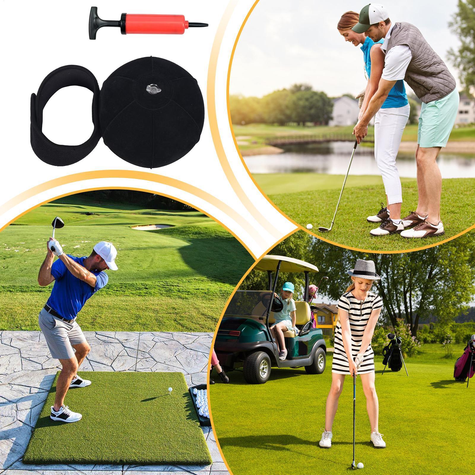 Inflatable Ball Golf Swing Tra - Training Aid Swing review and price
